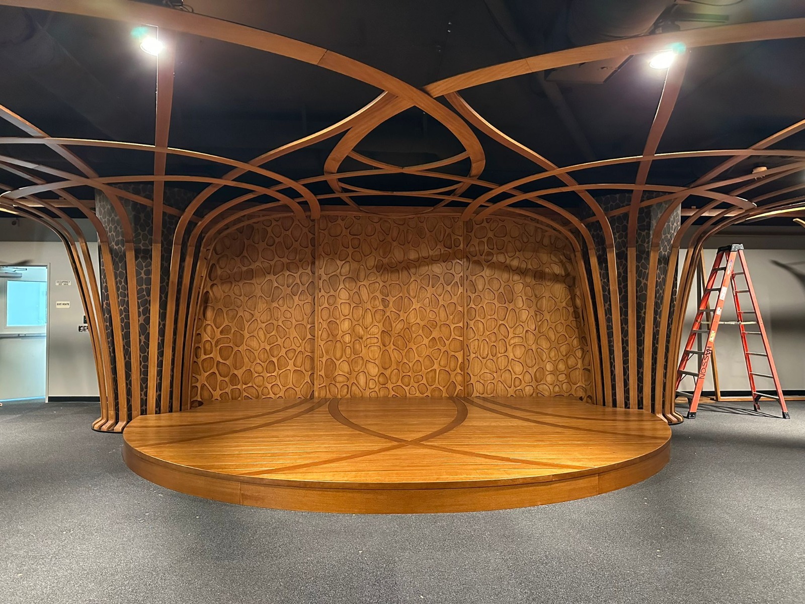 TV studio set design